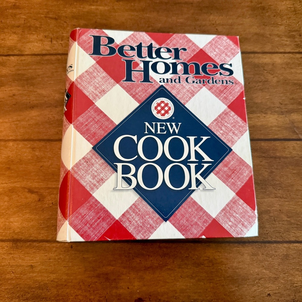 Better Homes and Gardens New Cook Book 11th Edition Red Plaid 1996 0696201887
